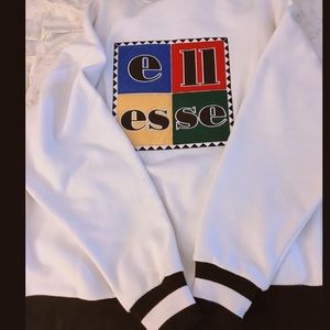 Ellesse white hoodie